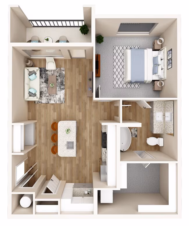 A2 7105 floor plan
