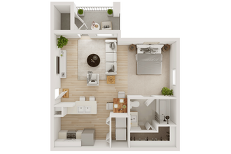 E1 1233 floor plan