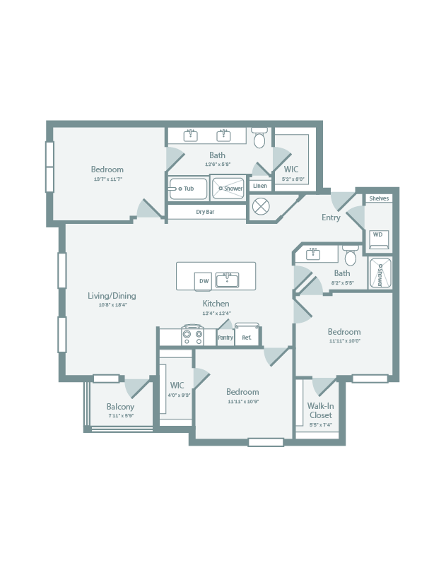 Unit 8202 8202 floor plan