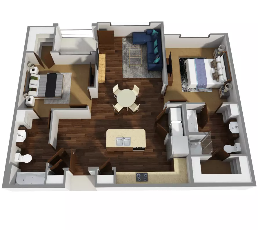 B2-B A1225 floor plan