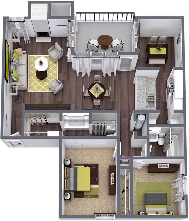 Unit 2809-309 815-120 floor plan