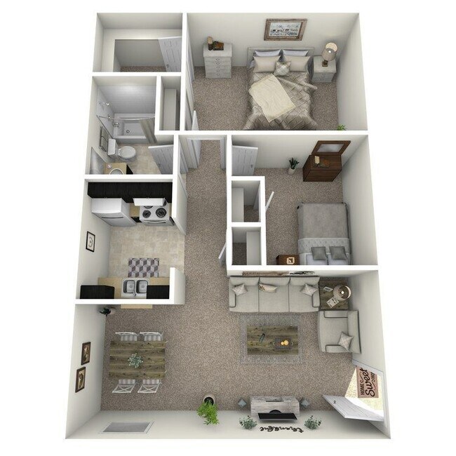 B-3 LUX 1124 floor plan