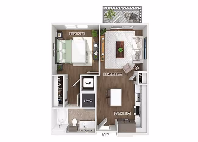 Unit 01335 01335 floor plan
