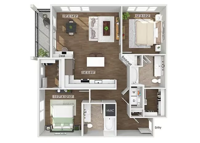 B3 01343 floor plan