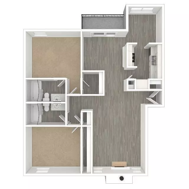 Unit 241 231 floor plan