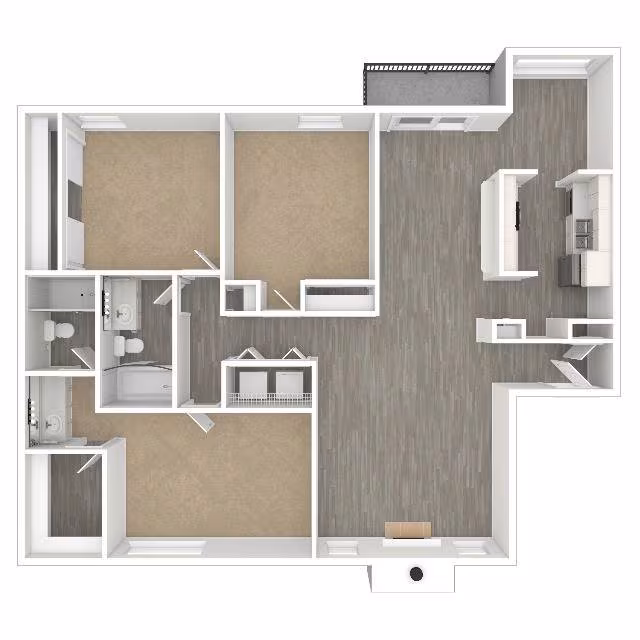 C1R 206 floor plan