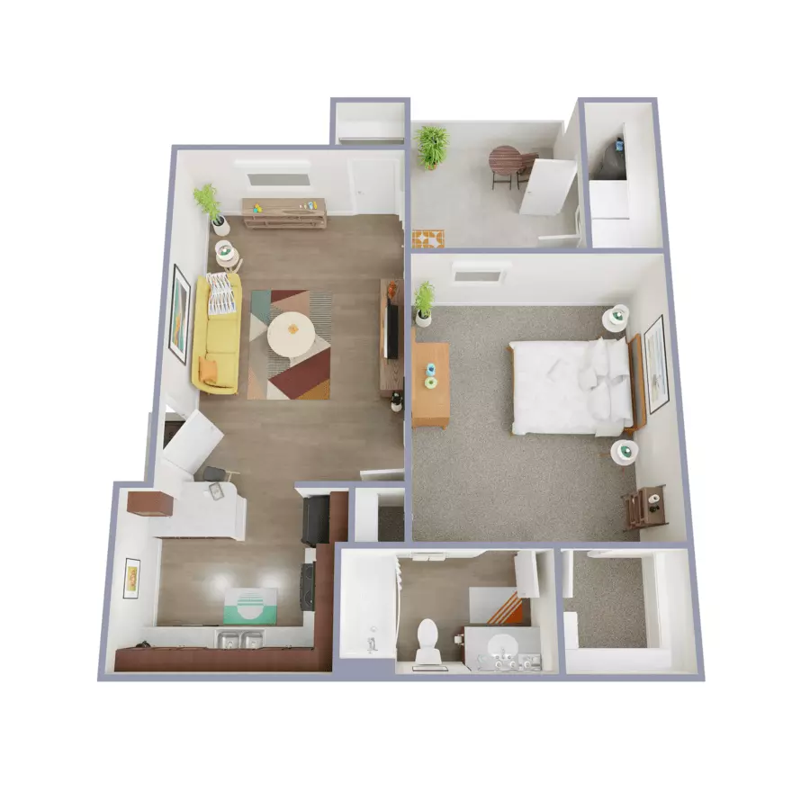 A1D 7-7305 floor plan