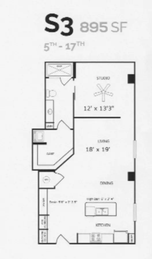 S1A 1309 floor plan