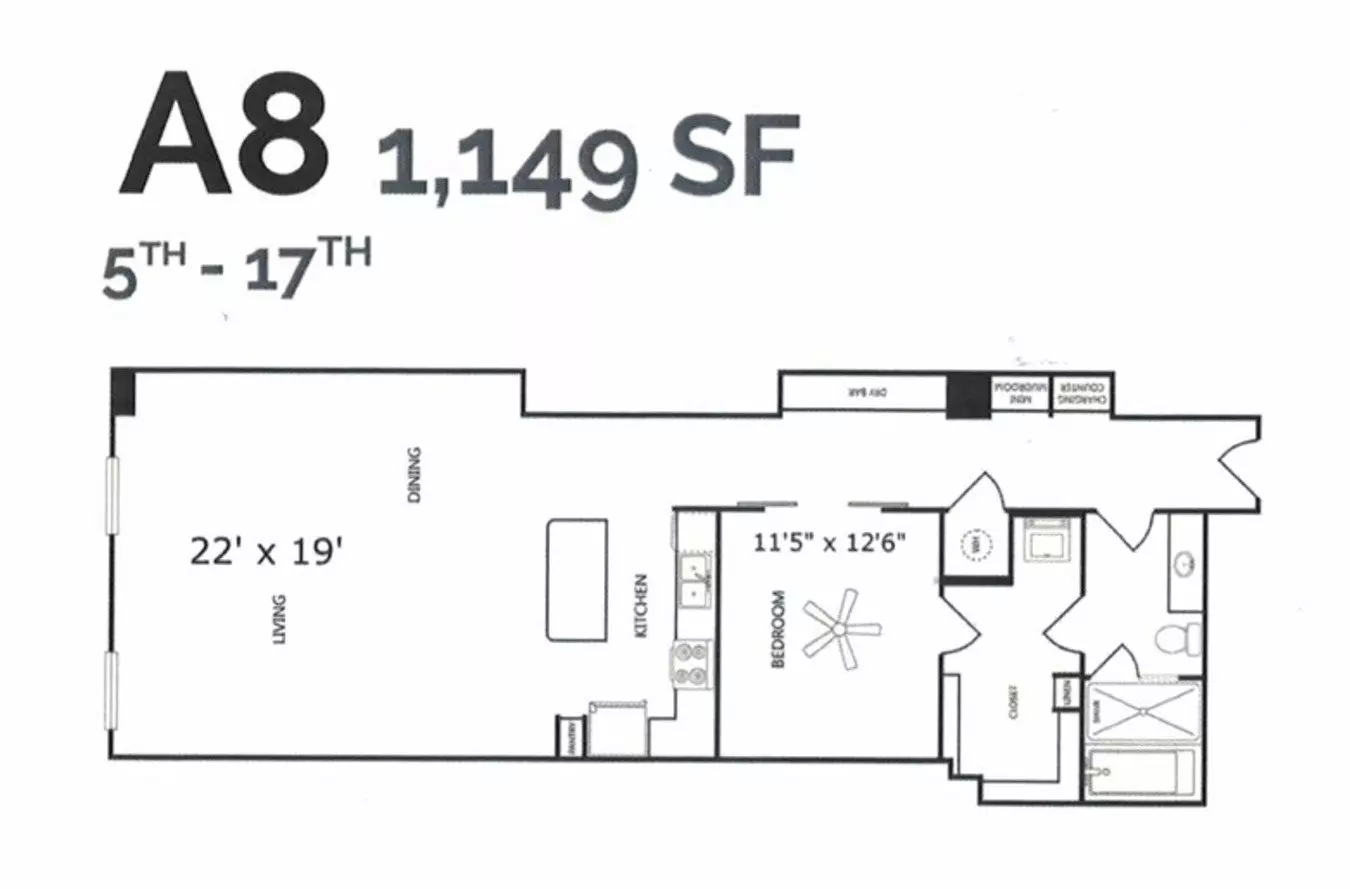 A8 1501 floor plan