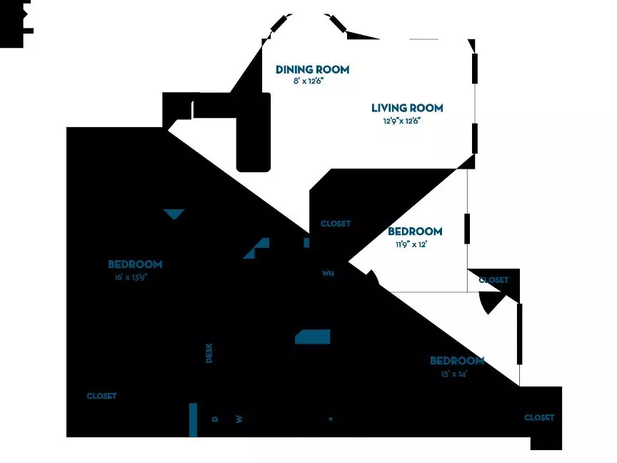 C1 1-1301 floor plan