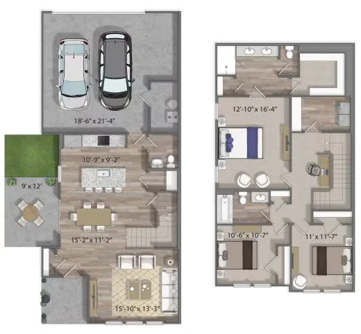 Kilby 810CC floor plan