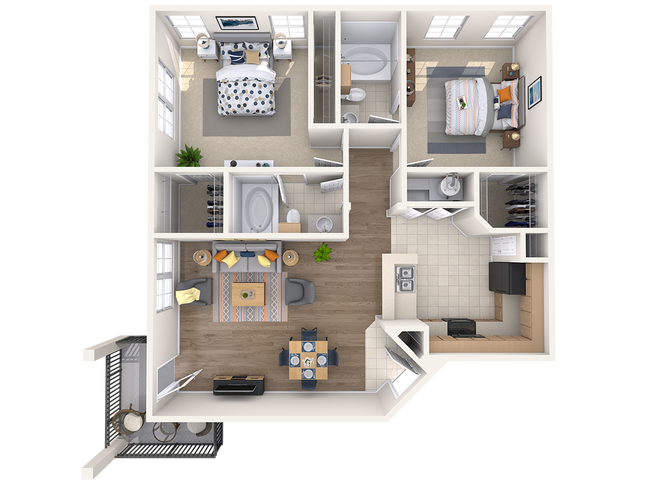 Unit 01301 01301 floor plan