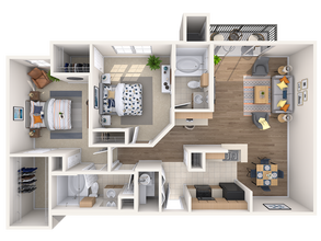 Brentwood Renovated 02309 floor plan