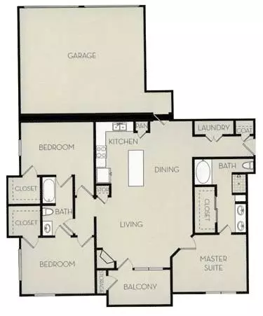 Unit N-208 N-208 floor plan