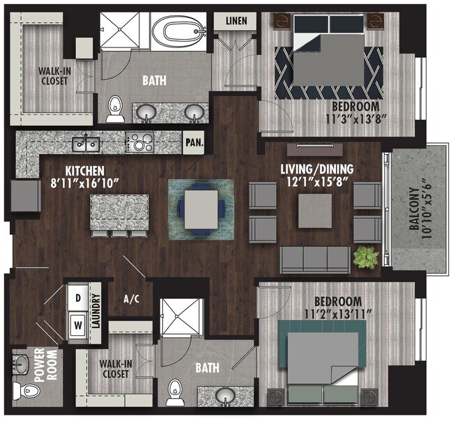 EM 2728 floor plan