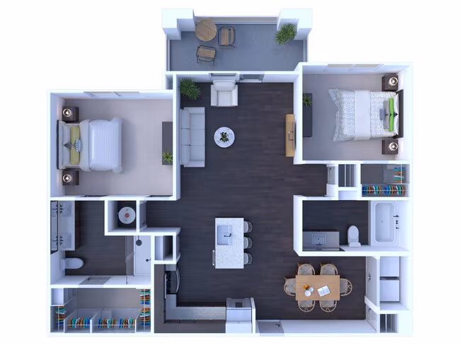 Unit 5-5121 5-5121 floor plan