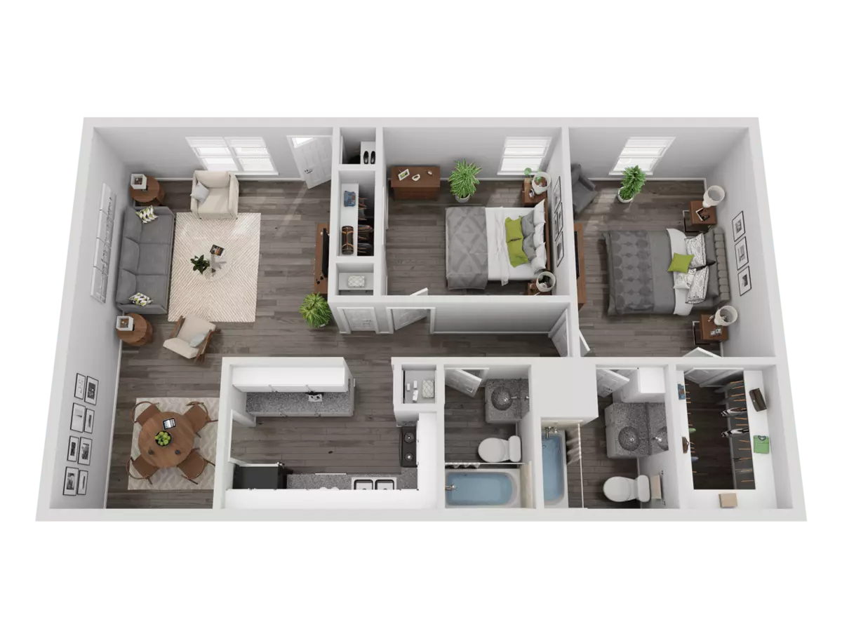 B1 234 floor plan