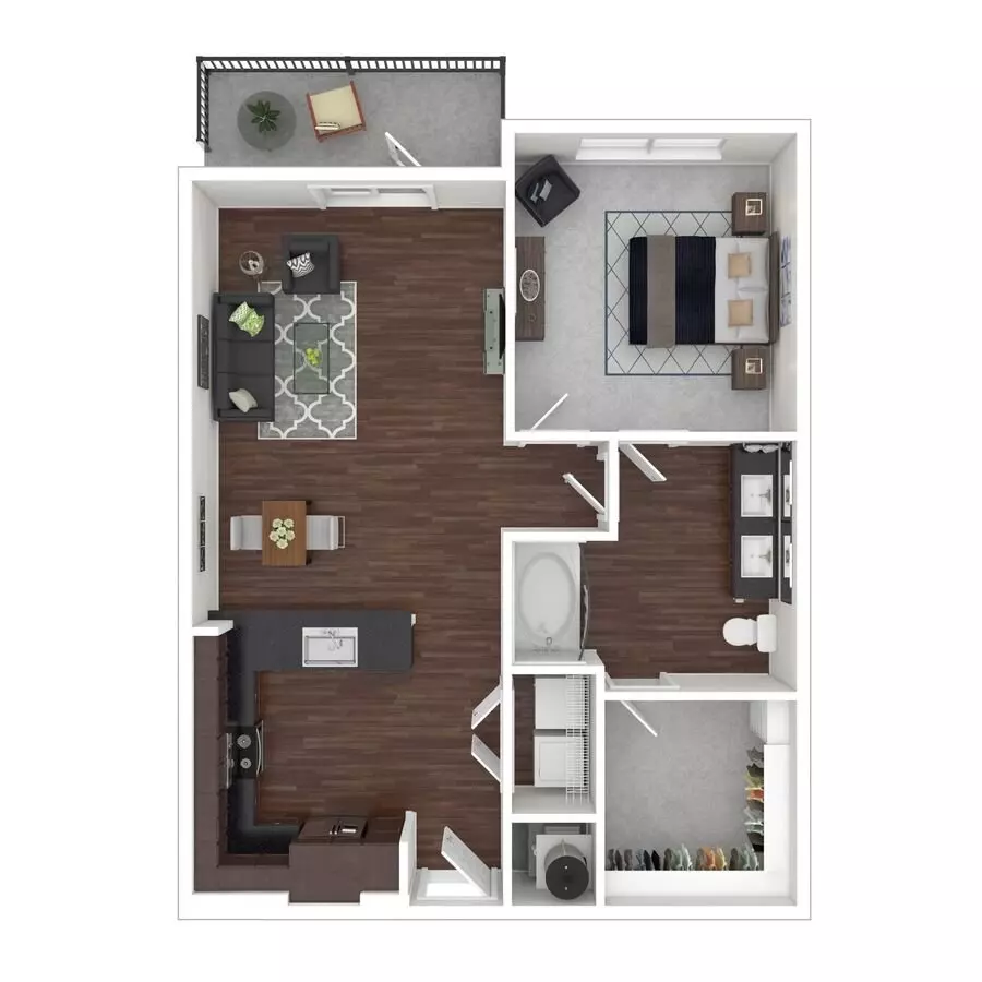 Unit 4209 4209 floor plan