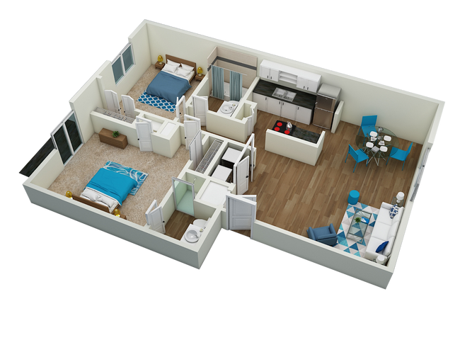 Unit S-201 S-201 floor plan