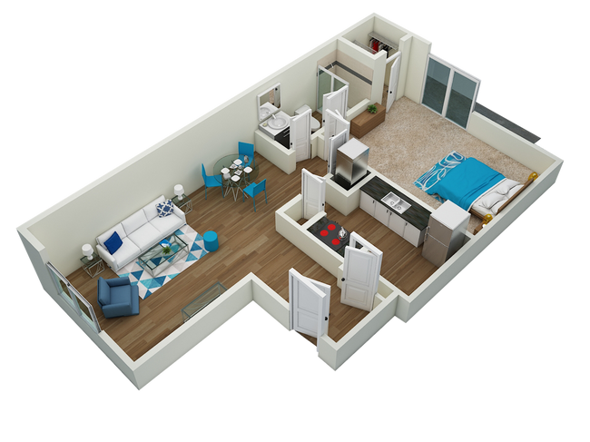 Unit S-107 S-107 floor plan