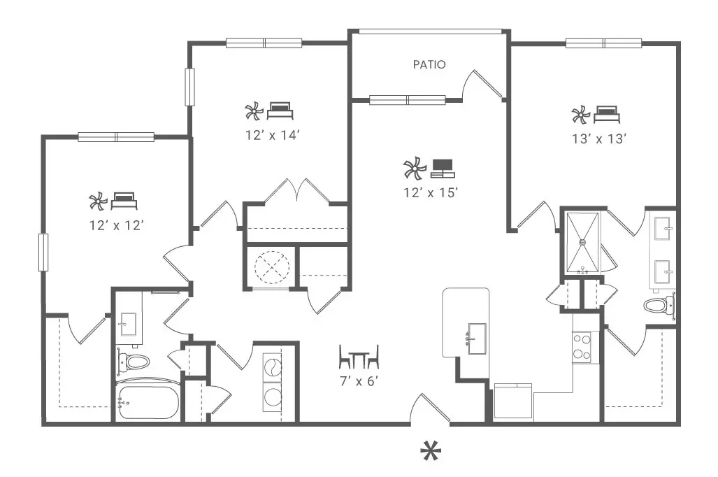 C2 2020 floor plan