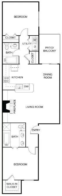 B6 4945-651 floor plan