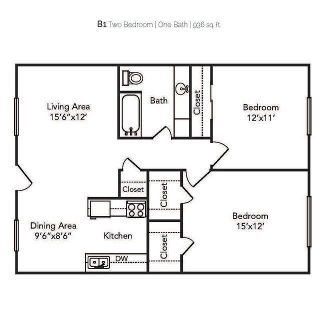 Unit 91F 91F floor plan