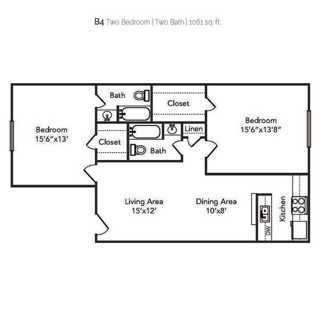 Unit 75A 75A floor plan