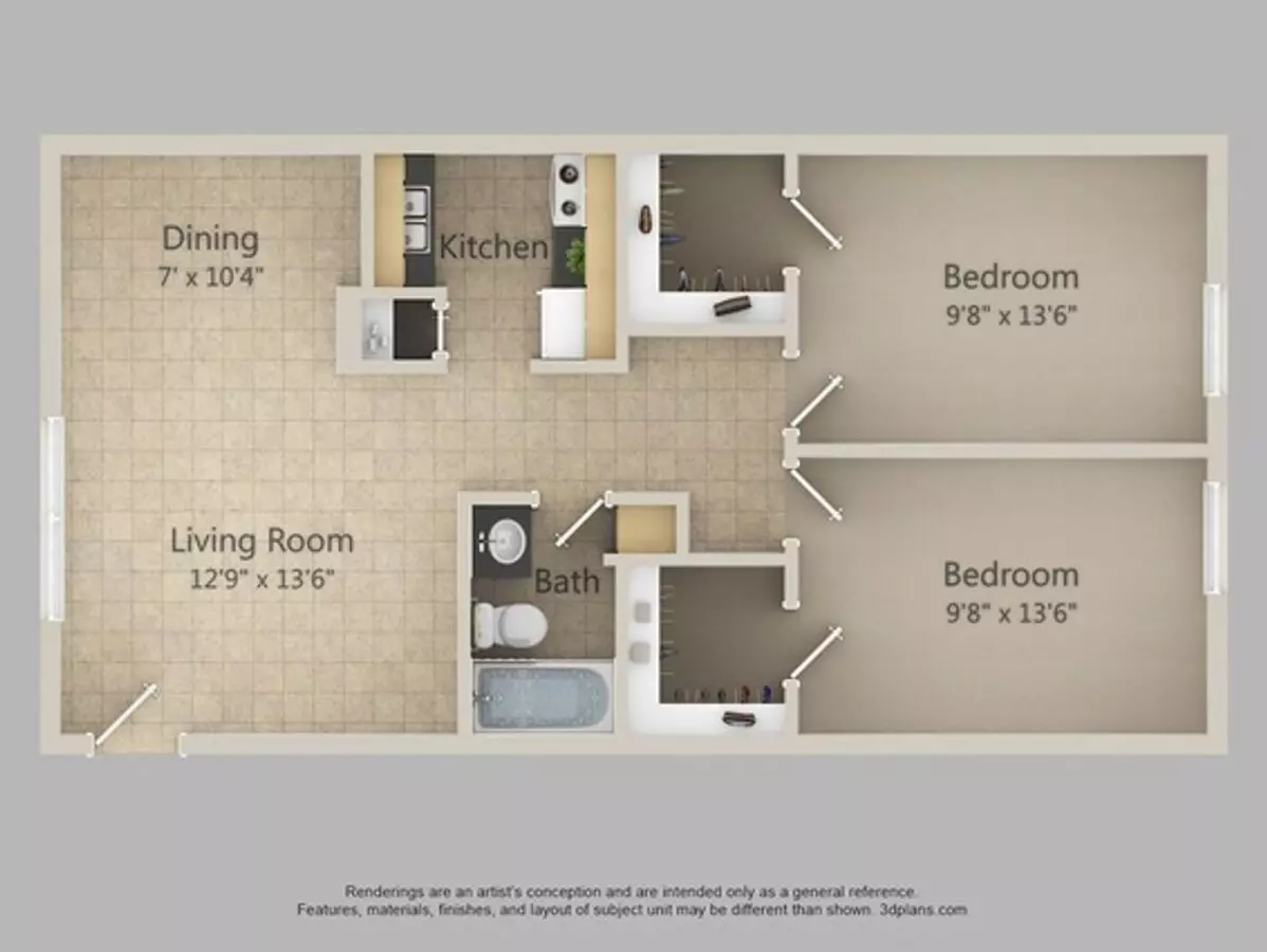 B2 floor plan