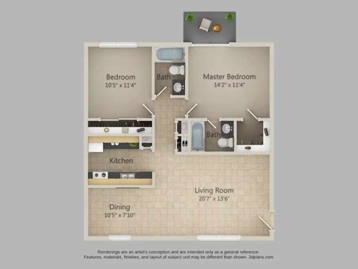 B4 floor plan
