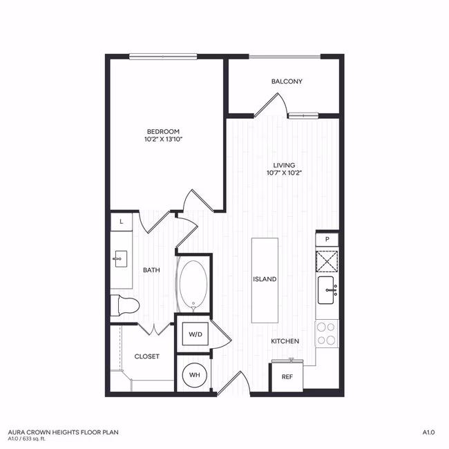 Unit 2053 2053 floor plan