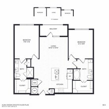 Unit 2032 2032 floor plan