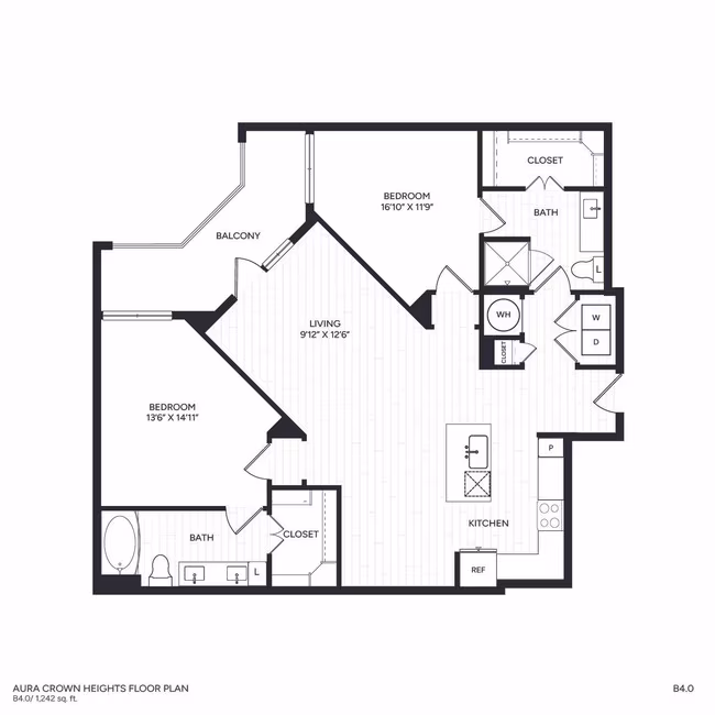 Unit 1060 1060 floor plan