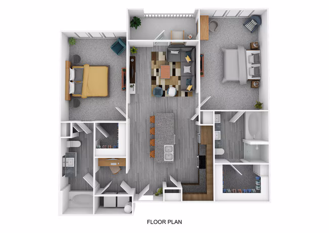 Unit 4012 2097 floor plan