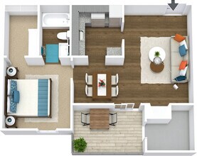 Unit 820 820 floor plan