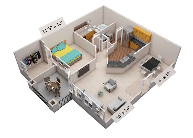 Unit 3047 3047 floor plan