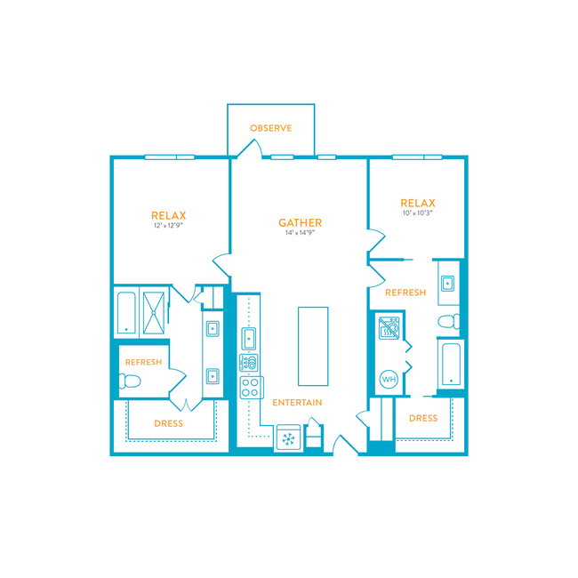 Unit 1218 0703 floor plan