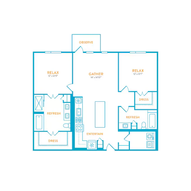 Trinity 1023 floor plan