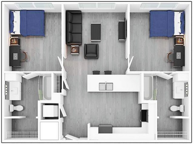 Unit Private Private floor plan