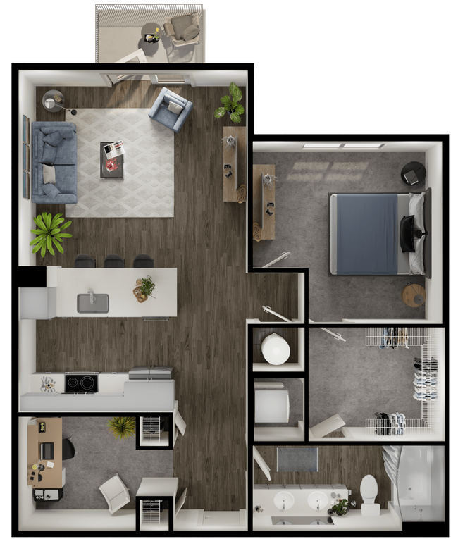 Unit 4304 4304 floor plan