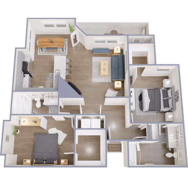 Unit 2305 5105 floor plan