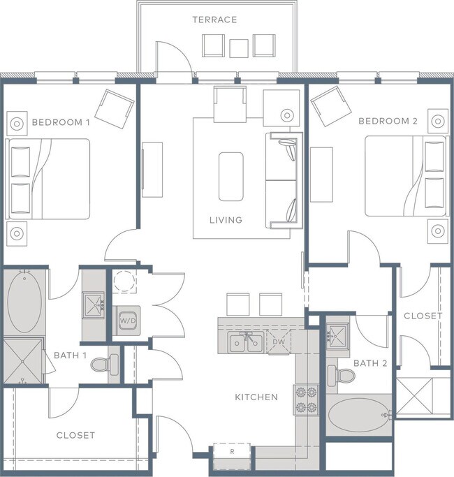 Unit 205 205 floor plan