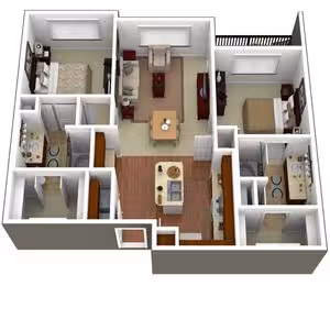 Unit 2923 2923 floor plan