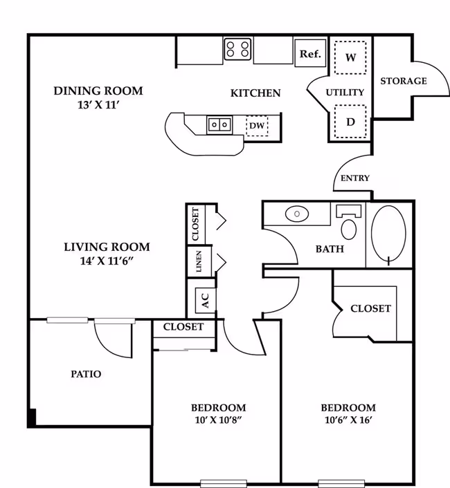 Unit 03-336 05-536 floor plan