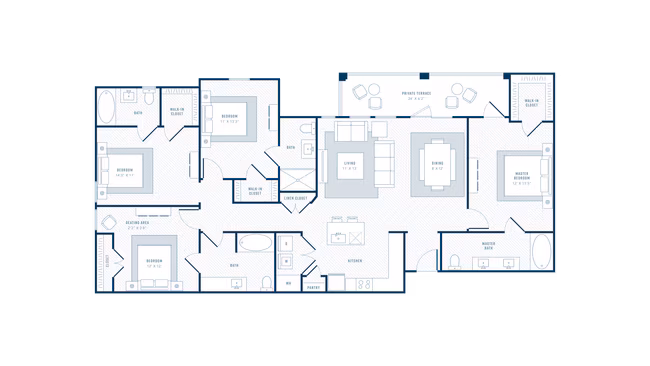 Unit 4-4405 4-4305 floor plan