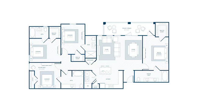 D1-Uptown 13-13201 floor plan