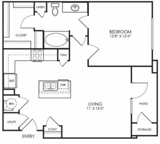 A1 04307 floor plan