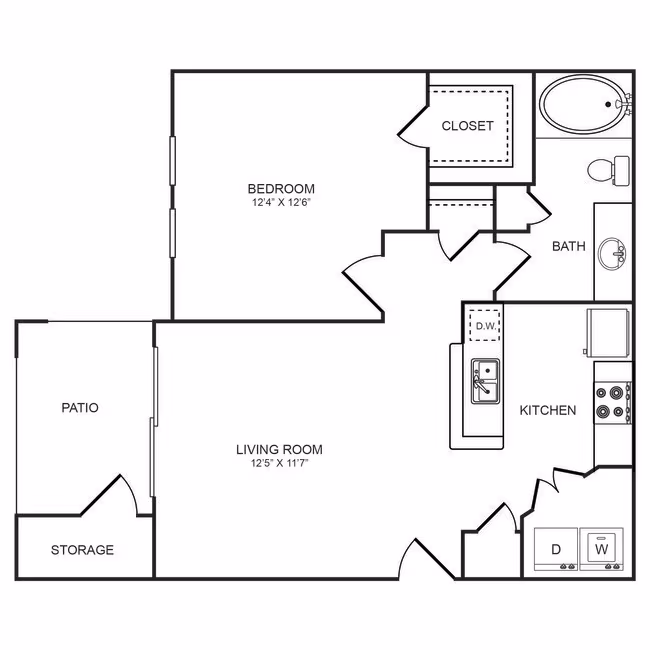 A1 0835 floor plan