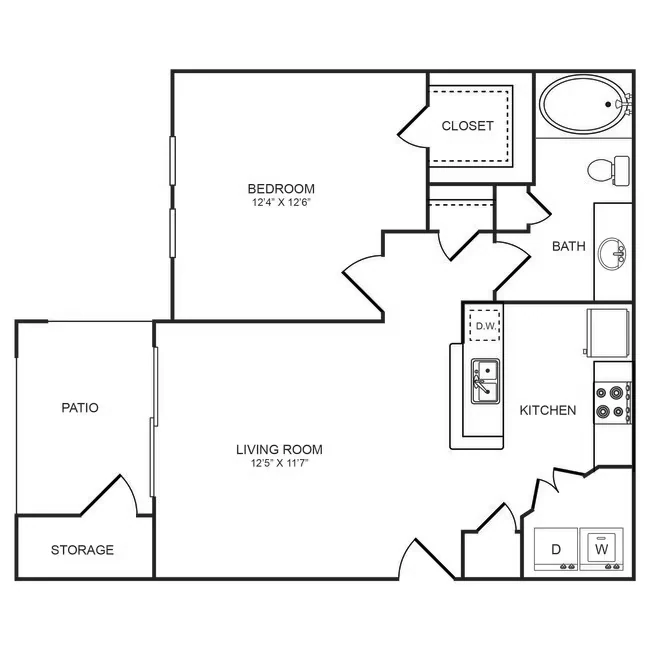 A1 0814 floor plan