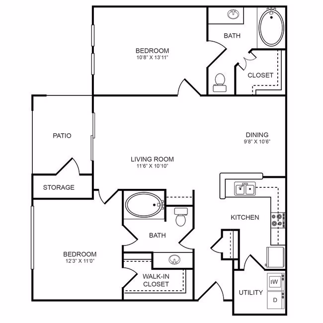 B2 0435 floor plan